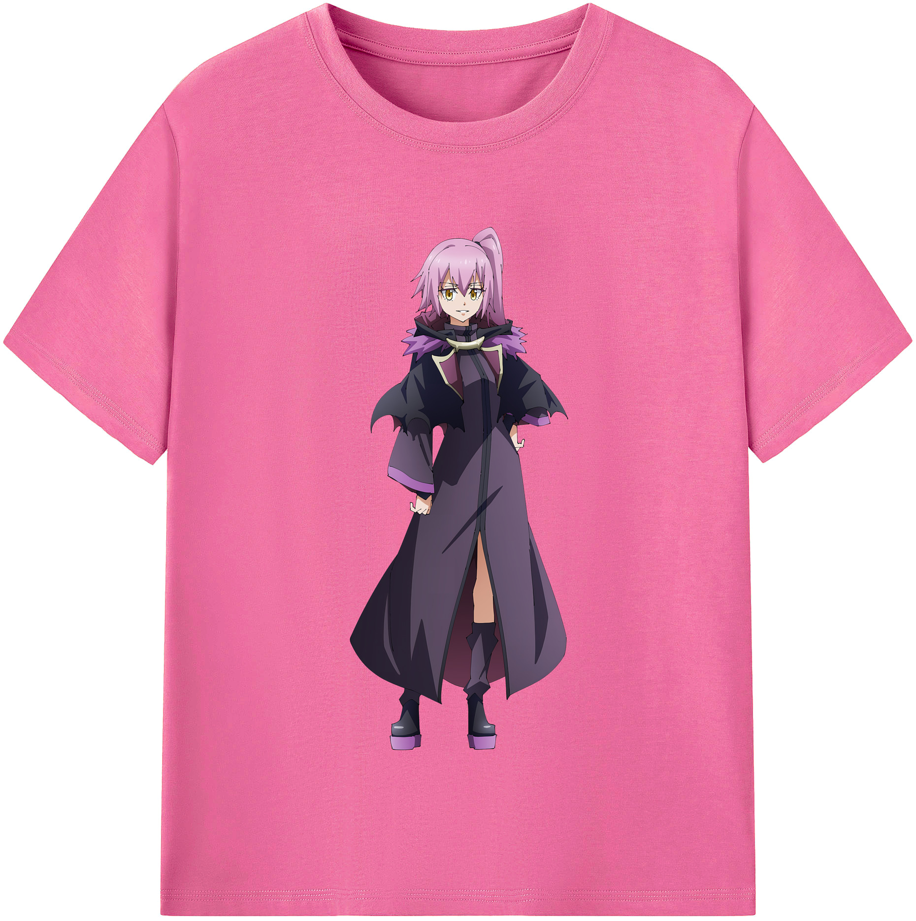 （画像用） 転スラ Regarding Reincarnated to Slime レディースカジュアルプリントTシャツ（綿100％）